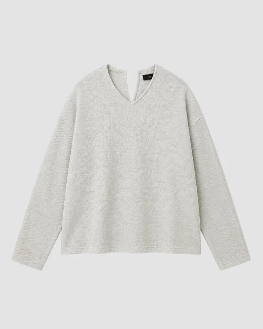 Pull col V de Lii, au catalogue de Jogging.